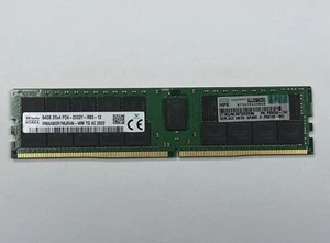 HPE HYNIX 64GB 2Rx4 PC4-2933Y P00930-B21 P06192-001 P03053-7A1 HMAA8GR7MJR4N-WM - Picture 1 of 1