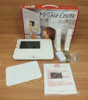 Audiovox Video Homebase Multimedia Message Center & Digital Picture Frame In Box - Image 1 of 4