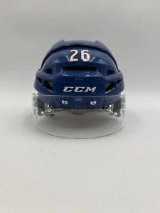 Game Used Home Colorado Avalanche 2023/24 Playoff Helmet Sean Walker - Picture 1 of 4