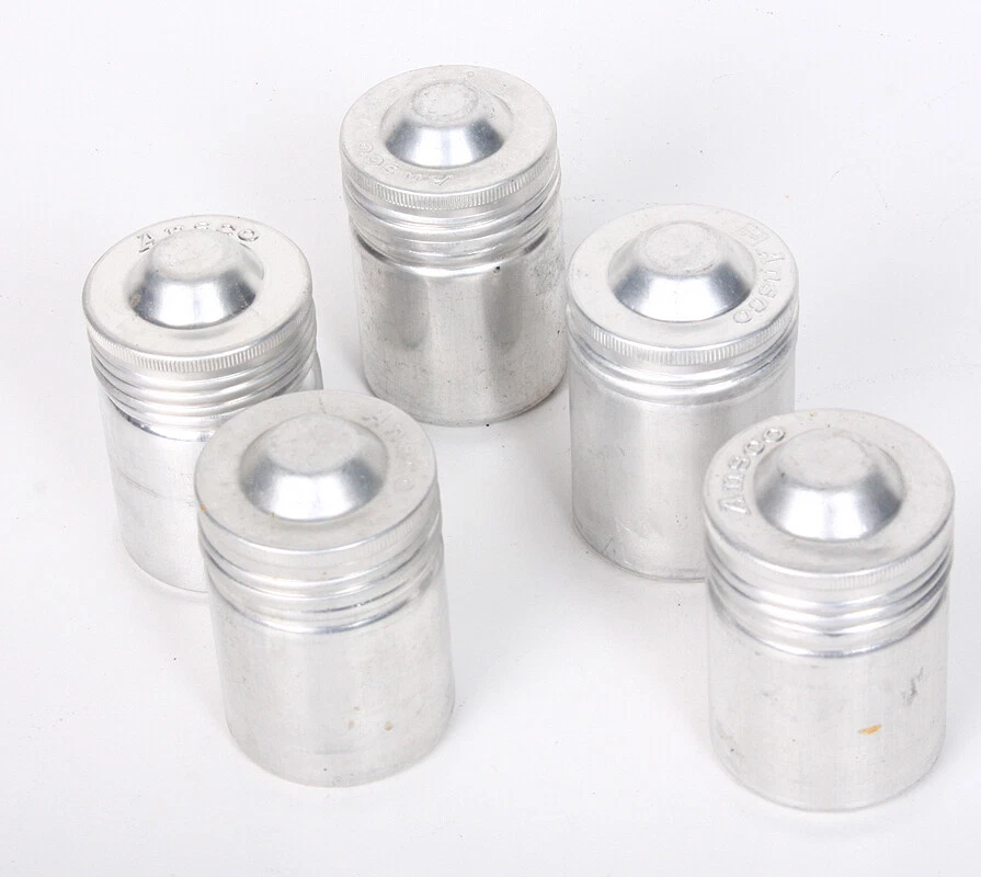 LOTE ANSCO DE 5 LATAS METÁLICAS VACÍAS PARA PELÍCULA 35MM/217939 Foto 1 de 1