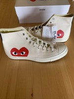 comme des garcons converse size 13 mens