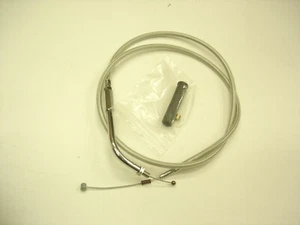 HARLEY Davidson P/N 0651-0123 Drag Specialties Braided Idle Cable 38in. NEW - Bild 1 von 6
