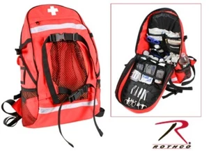 Rothco EMS Trauma Backpack - Red - Picture 1 of 1