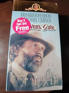 VHS Heavens Gate Kriss Kristofferson Western 2 Tape Box Set Vintage New - Picture 1 of 2