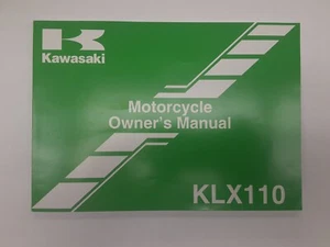 NEW 2008 Kawasaki KLX110 Owner's Manual - Bild 1 von 2