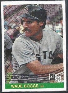 1993 Donruss Wade Boggs 1984 Anniversary Edition No. 7 Of 10 (151)