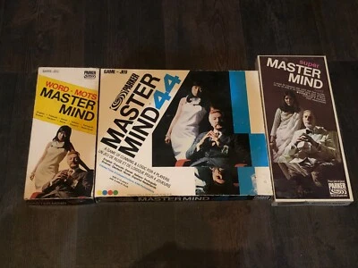 MASTERMIND Lot - Word (A261), Super (A241) & 44 (A251)! Parker Brothers Invicta - Image 1 of 4