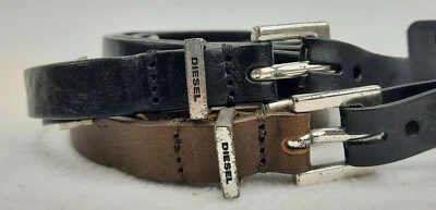 Diesel B-SKYE -BELT Damen Gürtel Schwarz oder Braun 3 Gr. Auswählbar - Bild 1 von 4