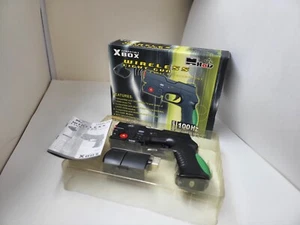 NEW LIGHT GUN WIRELESS FOR THE ORIGINAL XBOX ONLY FOR OLDER CRT TUBE TYPE TV'S - Picture 1 of 7