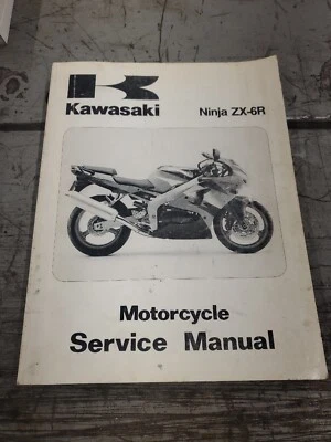 Kawasaki 1998 ZX-6R Factory Service Manual - 99924-1226-01 - Image 1 of 3