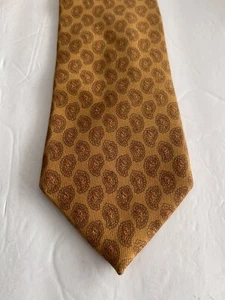Ermenegildo Zegna Mens Neck Tie Silk Paisley Rem Weave - Picture 1 of 6