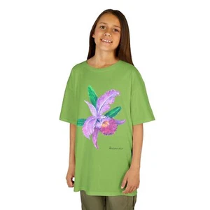 Kids Heavy Cotton™ Tee By Sybil Rogers Floral Design - Picture 1 of 22