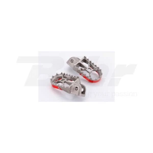 Art Estribos Acero / ergal Rojo Footpegs beta RR 350 2010-2018 - Imagen 1 de 1