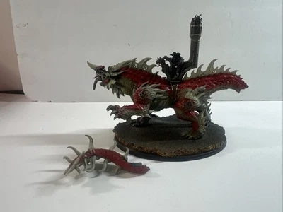 Warhammer Age of Sigmar Auric Runefather on Magmadroth Fyreslayers - Image 1 of 4