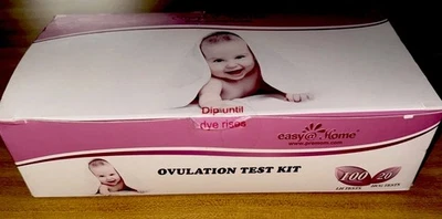 2 Easy@Home 100 Ovul Test Strips and 20 Pregnancy Test Strips 100 LH + 20 HCG - Image 1 of 4