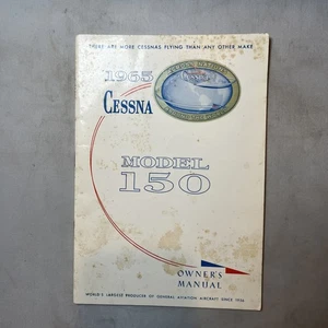 1965 Cessna Model 150 Owners Manual D251-13 Dated 10/65 Vintage Aircraft (35) - Bild 1 von 3