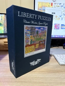 Liberty Puzzles MONET'S STUDIO AT GIVERNY 493 pieces COMPLETE - Picture 1 of 8