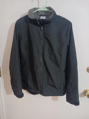 Chaqueta negra Magellan Outdoors forrada negra y gris peso medio talla pequeña usada Foto 1 de 4