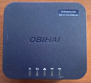OBiHAI OBi202 VoIP Phone Adapter – Dual Phone & Fax Support Google Voice Ready - Zdjęcie 1 z 4