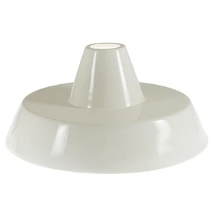 Keramik Lampenschirm Industrie Ø30,5cm Weiß – Handgefertigt in Italien - Bild 1 von 8