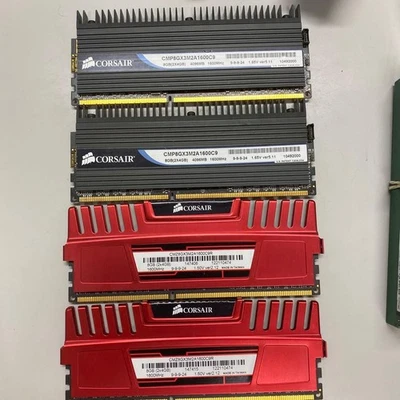 Corsair 16GB (4x4GB) DDR3 PC3-1600MHz Desktop Memory RAM Modules Tested - Image 1 of 2