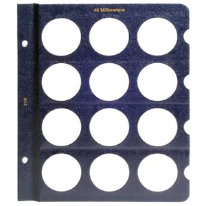 Whitman Blank Page 40mm Coin Holder for Classic Albums - Picture 1 of 1