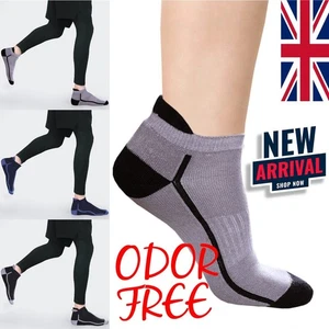 Calze da ginnastica uomo cotone calze alla caviglia top adulti senza odori 6-8, 8-11 taglie - Foto 1 di 54