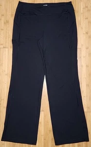 Duluth Trading Co Mujer L 33 NoGA Clásico Calce Relajado Pantalones Rectos Negros Piernas - Imagen 1 de 9