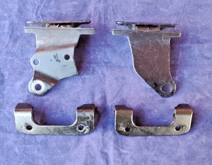 HONDA CB 750 900 1100 F ATTACCHI SELLA SEAT HOLDERS SITZBANK SATTLE SADDLE - Foto 1 di 11
