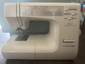 Janome Decor Excel Pro 5124 Sewing machine With pedal Tested and Working - Picture 1 of 7