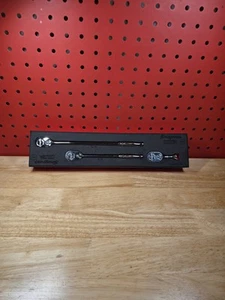 Snap-on Tools 103RT01BR 3-Piece 1/4" Drive RED Foam Fixed-Head Ratchet Set NICE - Picture 1 of 24