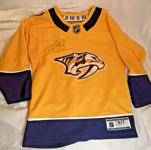 Nashville Predators Trikot signiert von Flip Forsberg #9, Kinder Größe 4/7 NHL  - Bild 1 von 12
