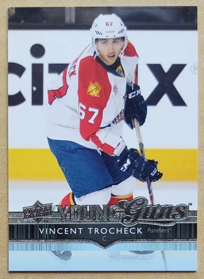2014-15 UPPER DECK SERIES ONE VINCENT TROCHECK #226 YOUNG GUNS ROOKIE RC - Image 1 of 2