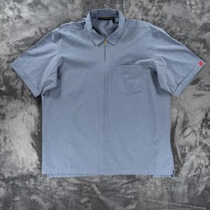 Official McDonald’s Apparel Collection Light Blue Work Shirt Uniform Men XL - Picture 1 of 10