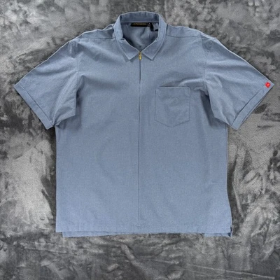 Official McDonald’s Apparel Collection Light Blue Work Shirt Uniform Men XL - Image 1 of 4
