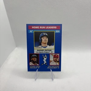 2025 Topps Heritage Shohei Ohtani Ozuna Kyle Schwarber #193 Dark Blue Border - Picture 1 of 2