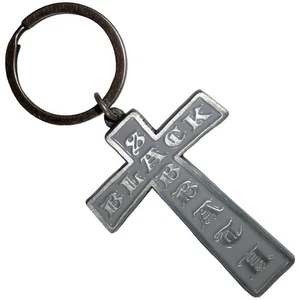 Ozzy Osbourne Black Sabbath Band Cross Keychain - Picture 1 of 1
