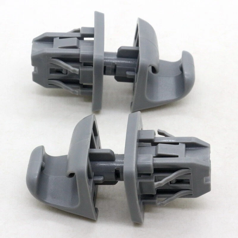 2 适用于丰田 Highlander Camry Scion iQ 遮阳板夹支架 灰色 74348-33040-B0 — 第 1/4 张图片