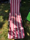 Fold Up  Metal Framed Lawn Chair  Or Chaise Lounge