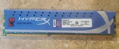 Kingston HYPERX genesis 4GB DDR3 1600MHZ KHX1600C9D3/4G DIMM Desktop Gaming RAM - Image 1 of 2