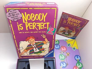 Komplett+gepflegt:Nobody is perfect 2 Ravensburger Spiele über 900 neue Aufgaben - Bild 1 von 5