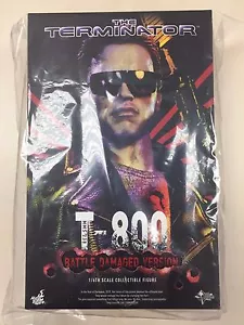 Hot Toys MMS 238 T800 T 800 Terminator Battle Damaged Ver Arnold Schwarzenegger - Picture 1 of 1