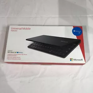NEW Microsoft Universal Mobile Wired Keyboard for iPad iPhone Android Windows 10 - Afbeelding 1 van 8