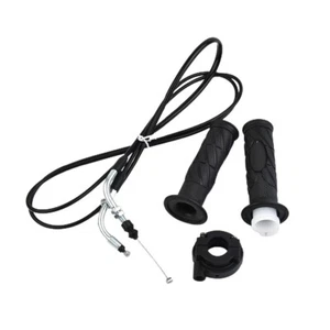2 Stück Mofa Roller Gasgriff Dreh Lenker Griff Seilzug für GY6 125-150CC ATV Fahrrad - Bild 1 von 12