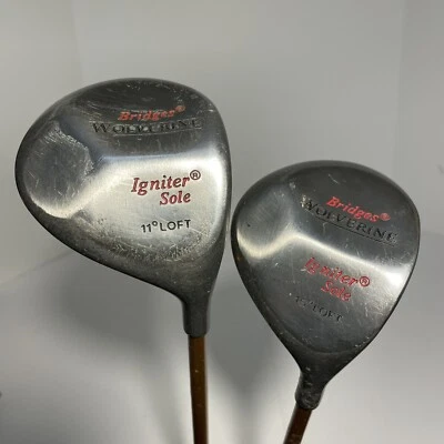 Bridges Wolverine Igniter Sole Golf Clubs 11* Loft & 15* Loft Right Handed - Image 1 of 4