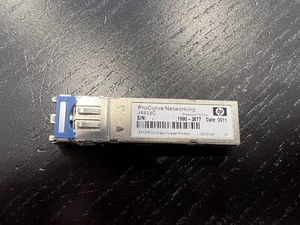 HP J4859C X121 1G SFP LC LX Transceiver | 1000Base-LX | 10KM Range | Multimode/S - Bild 1 von 2