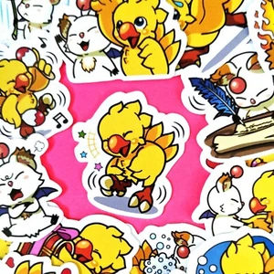 40 adesivi diario Chocobo & Moogle, adesivi diario, adesivi fantasia finale - Foto 1 di 5
