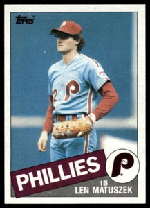 1985 Topps #688 Len Matuszek - Picture 1 of 2