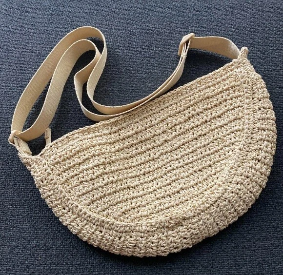 MARKENLOS HOT NEW UNIQLO Round Mini Crochet Bag Shoulder Bag Women Gift Japan New 2025 New