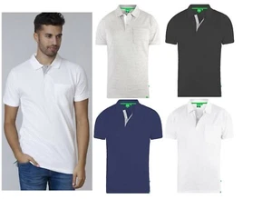 Mens Duke Polo Shirt Grant fully combed pique with pocket D555 SIZES ,M TO 8XL - Picture 1 of 14